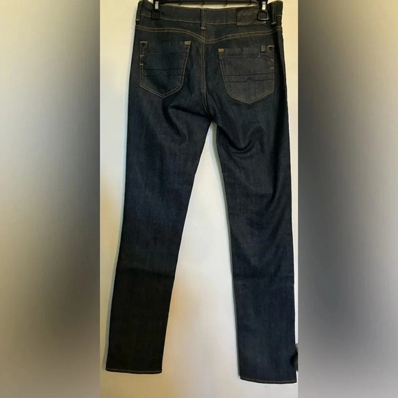 Buffalo by David Britton womens  jeans Star regular rise stretch cigarette dark - Picture 5 of 7